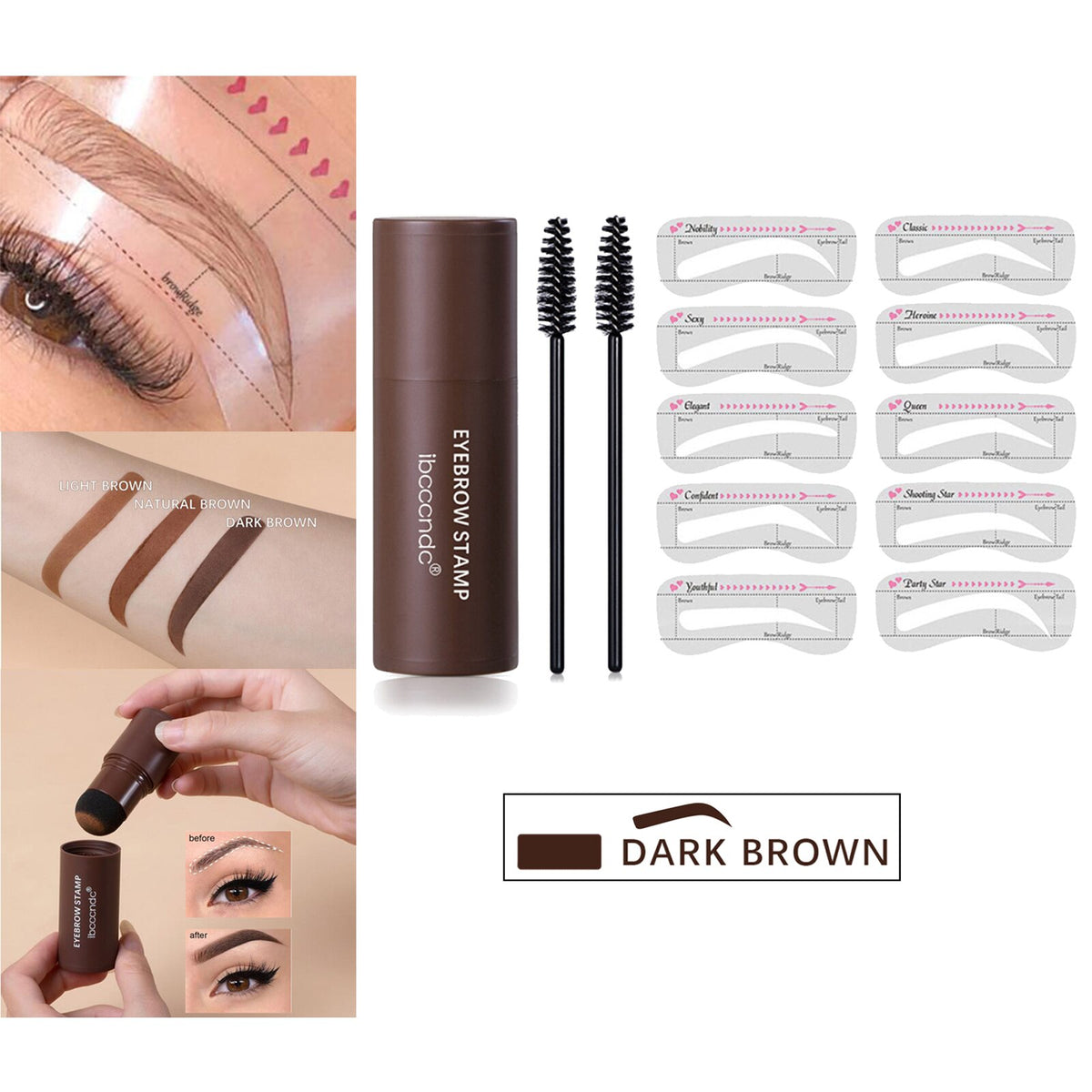 Brow Charm™ Stencil Kit Discounted