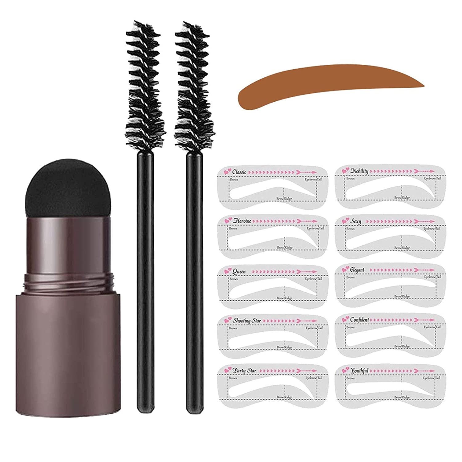Brow Charm Stencil Kit (Discount)